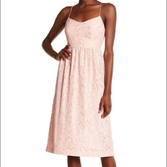 Cynthia Steffe | Dresses | Nwot Cynthia Steffe Lace Midi Dress | Poshmark